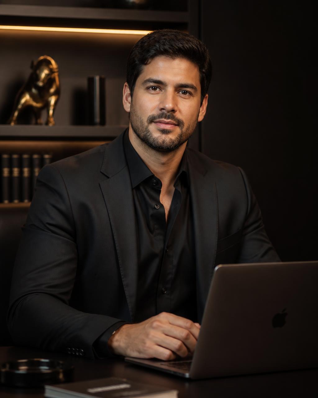Davi Silva trabalhando em campanhas de tráfego pago